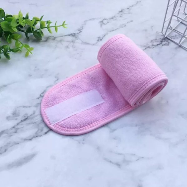 Aesthetic ribbon pink towel