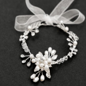 Bridal accessory silver Br006