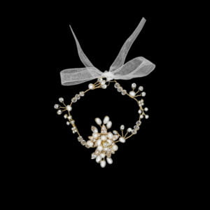 Bridal accessory gold Br007